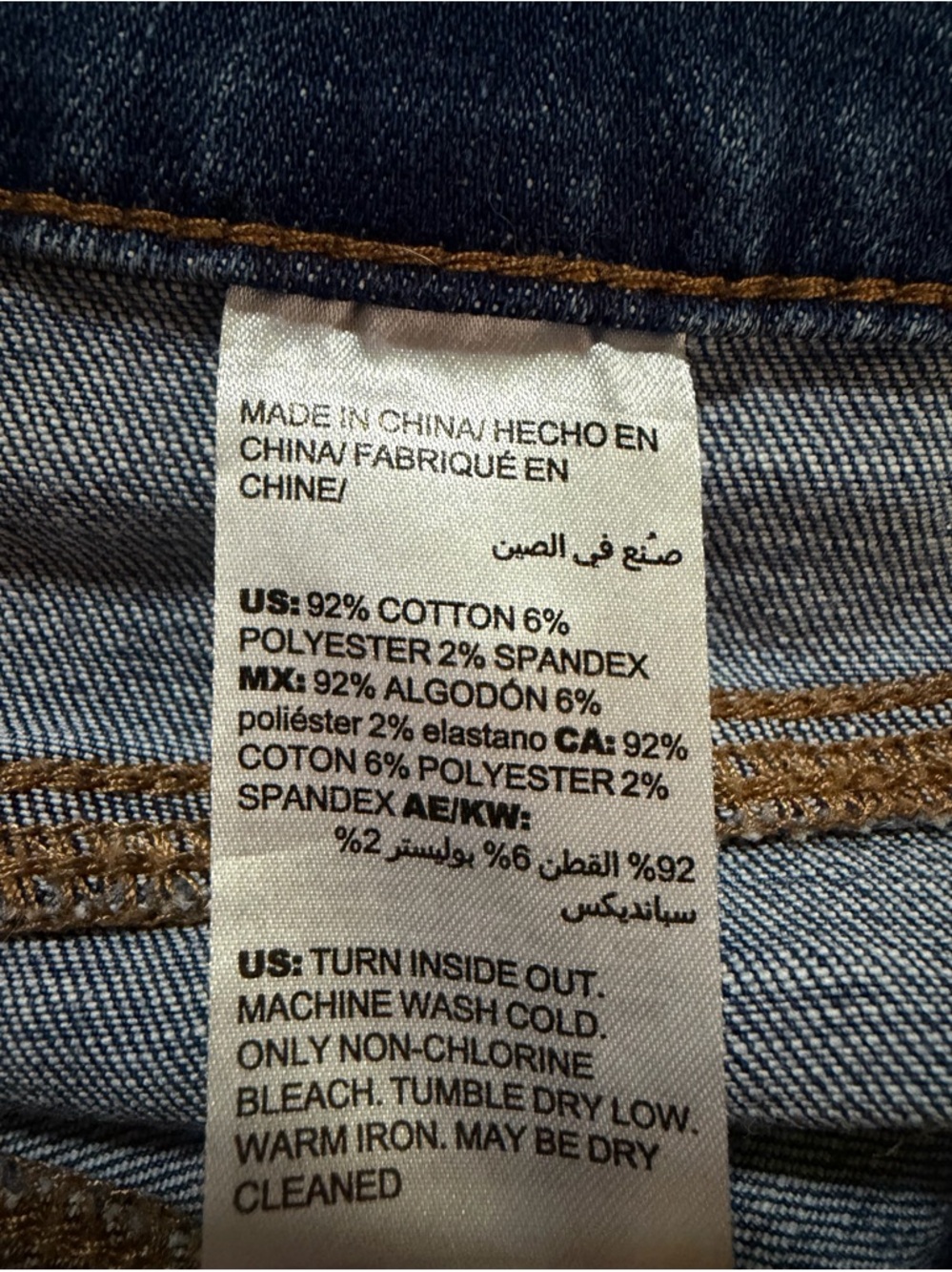 Chico's So Slimming Girlfriend Slim Leg Crop Straight Jeans in Medium Blue Wash - Picture 7 of 7